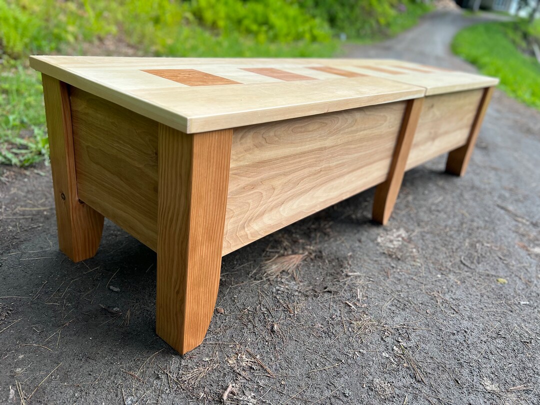 Custom Storage Bench Etsy