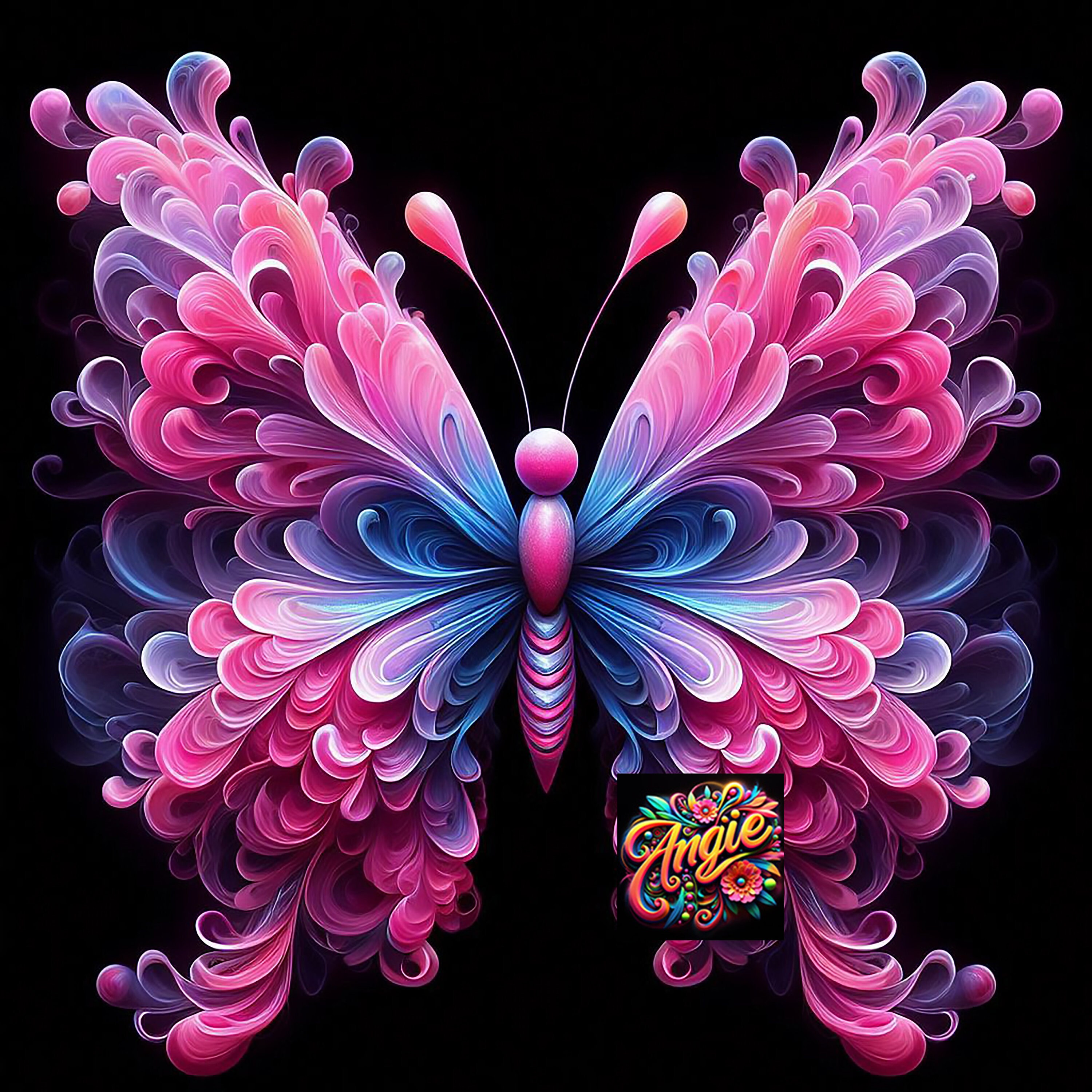 High Resolution Digital Download, Unique Butterfly