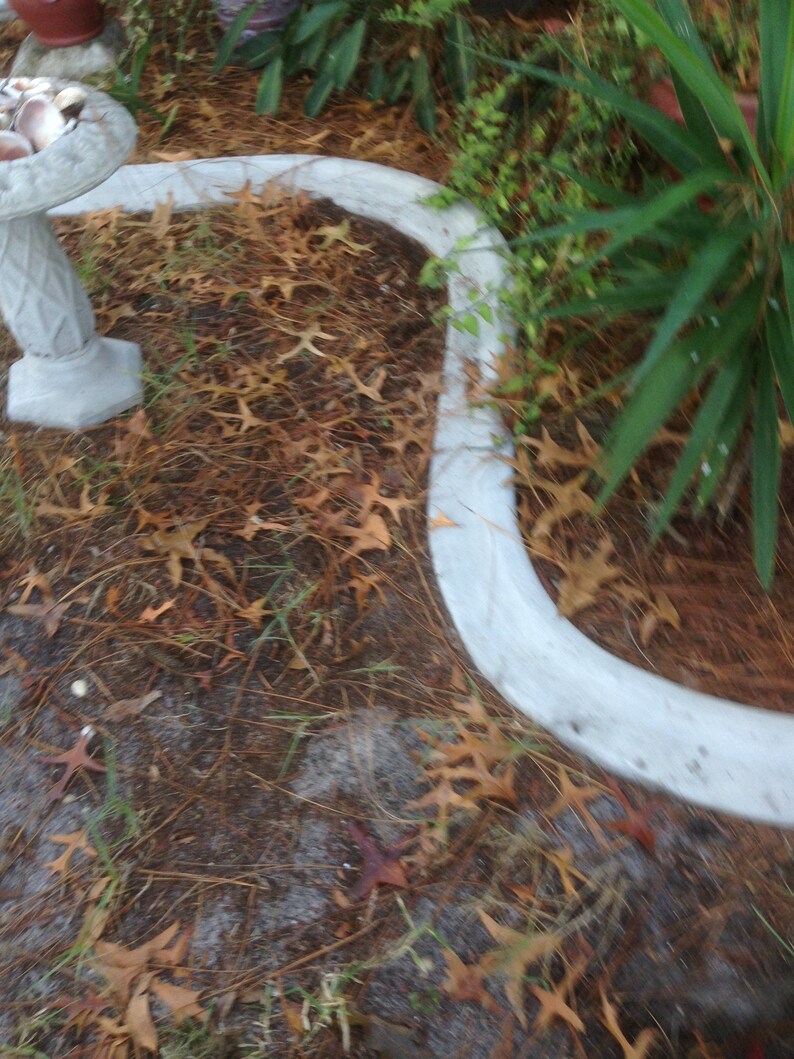 Custom concrete curbing edging landscaping do it yourself image 5