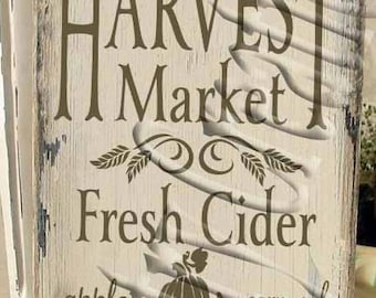 Harvest Market Fresh Cider  SVG, PNG, JPEG