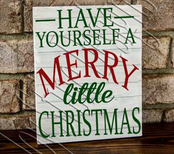 Have Yourself a Merry Little Christmas SVG PNG JPEG | Etsy