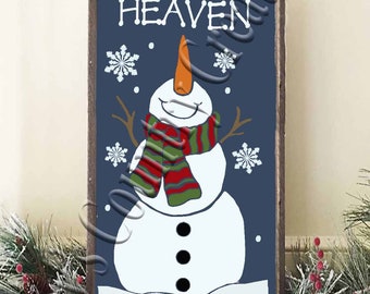 Snowflake are kisses from Heaven, Snowman, Christmas Design, Primitive Christmas, Digital design, SVG, PNG, JPEG