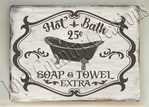 Hot Bath 25 Cents Soap And Towel Extra Vintage Svg Png Etsy Hot Bath 25 Cents Soap And Towel Extra Vintage Svg Png Etsy