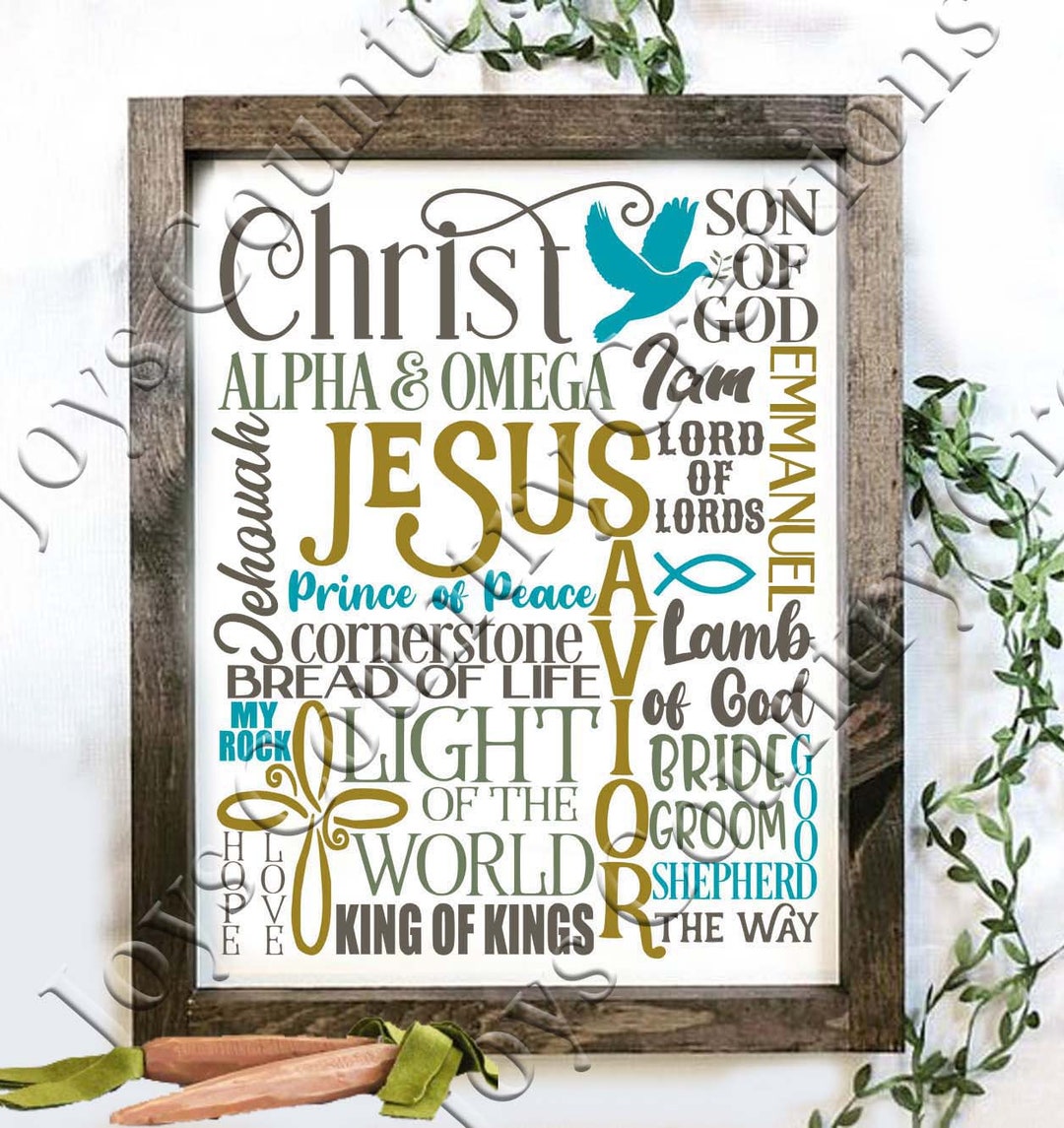 Easter Christian Subway Art, Easter Svg, Christian Svg, Christian Sign ...