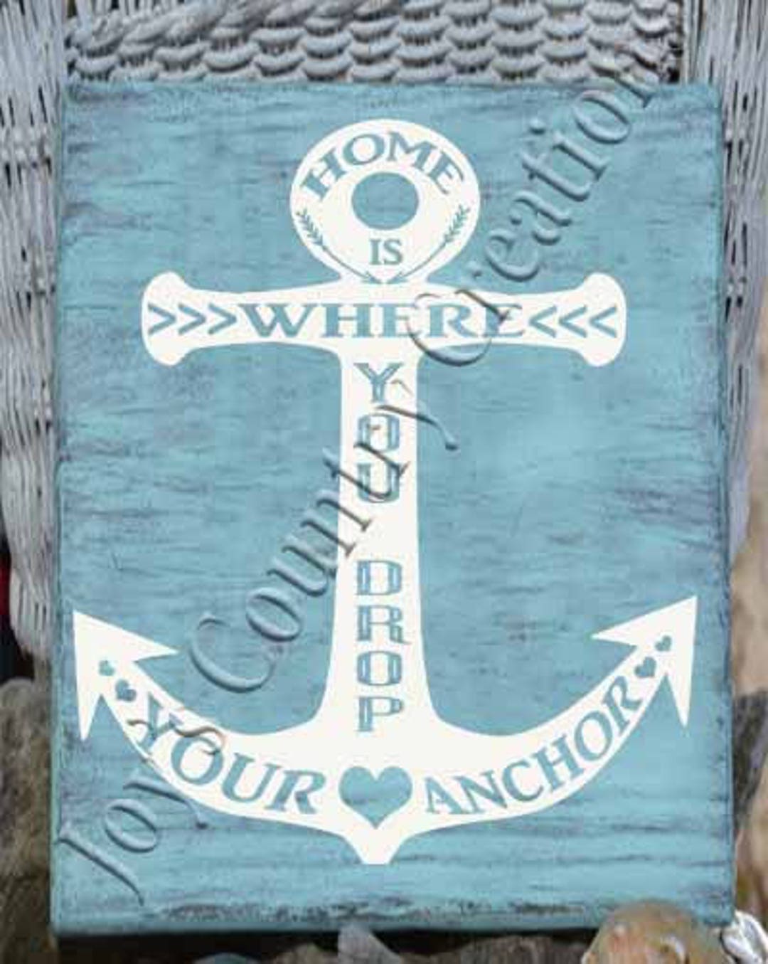 Home is Where You Drop Your Anchor SVG, PNG, JPEG - Etsy
