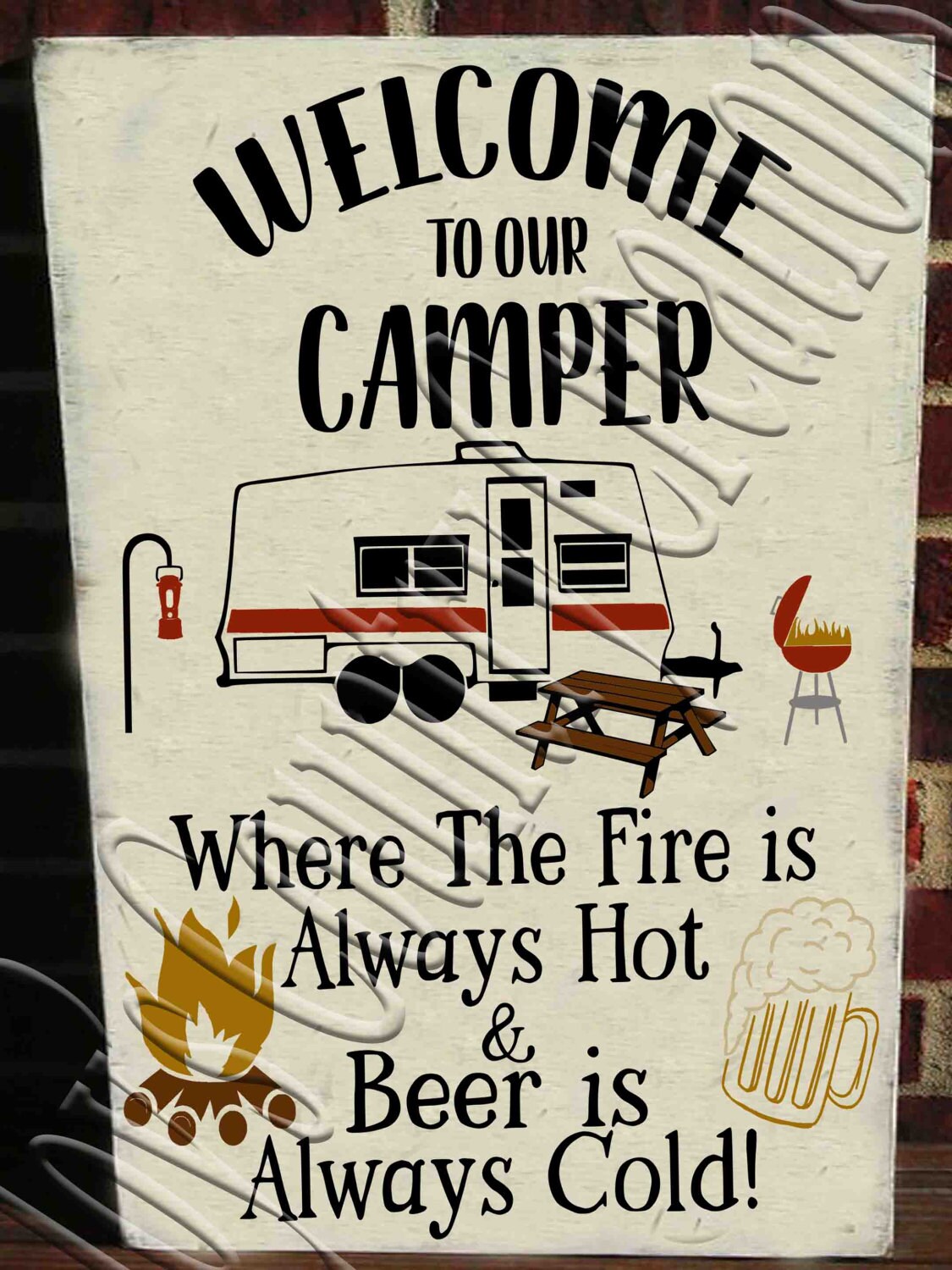 Download Welcome to our Camper SVG PNG JPEG | Etsy
