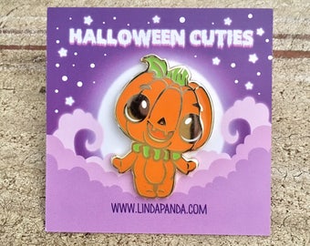 Pumpkie the Pumpkin Hard Enamel Lapel Pin