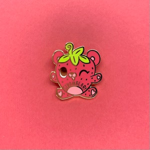 Strawbeary Hard Enamel Lapel Pin image 6