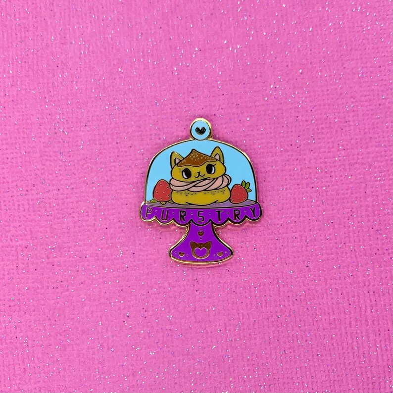 Purstry Hard Enamel Lapel Pin image 2