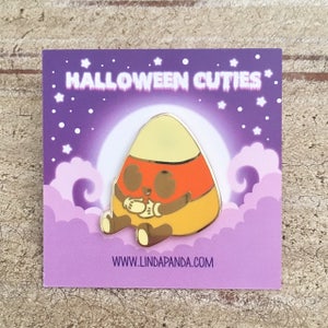 Candy Corn Hard Enamel Lapel Pin