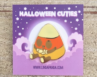 Candy Corn Hard Enamel Lapel Pin