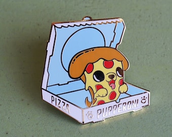 Pupperoni Hard Enamel Lapel Pin