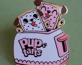 Pup Tarts Hard Enamel Lapel Pin