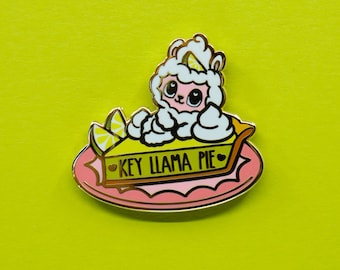 Key Llama Pie Hard Enamel Pin