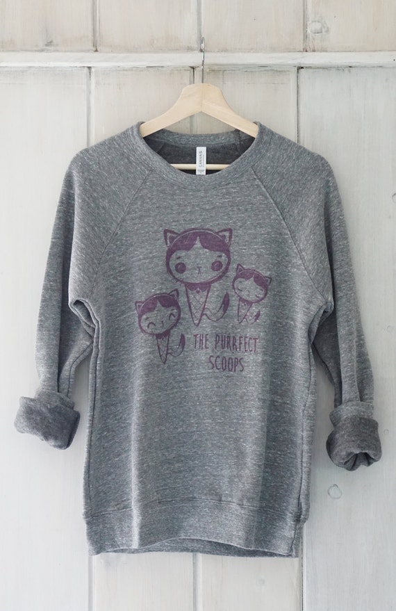 The Purrfect Scoops Sweater | Etsy