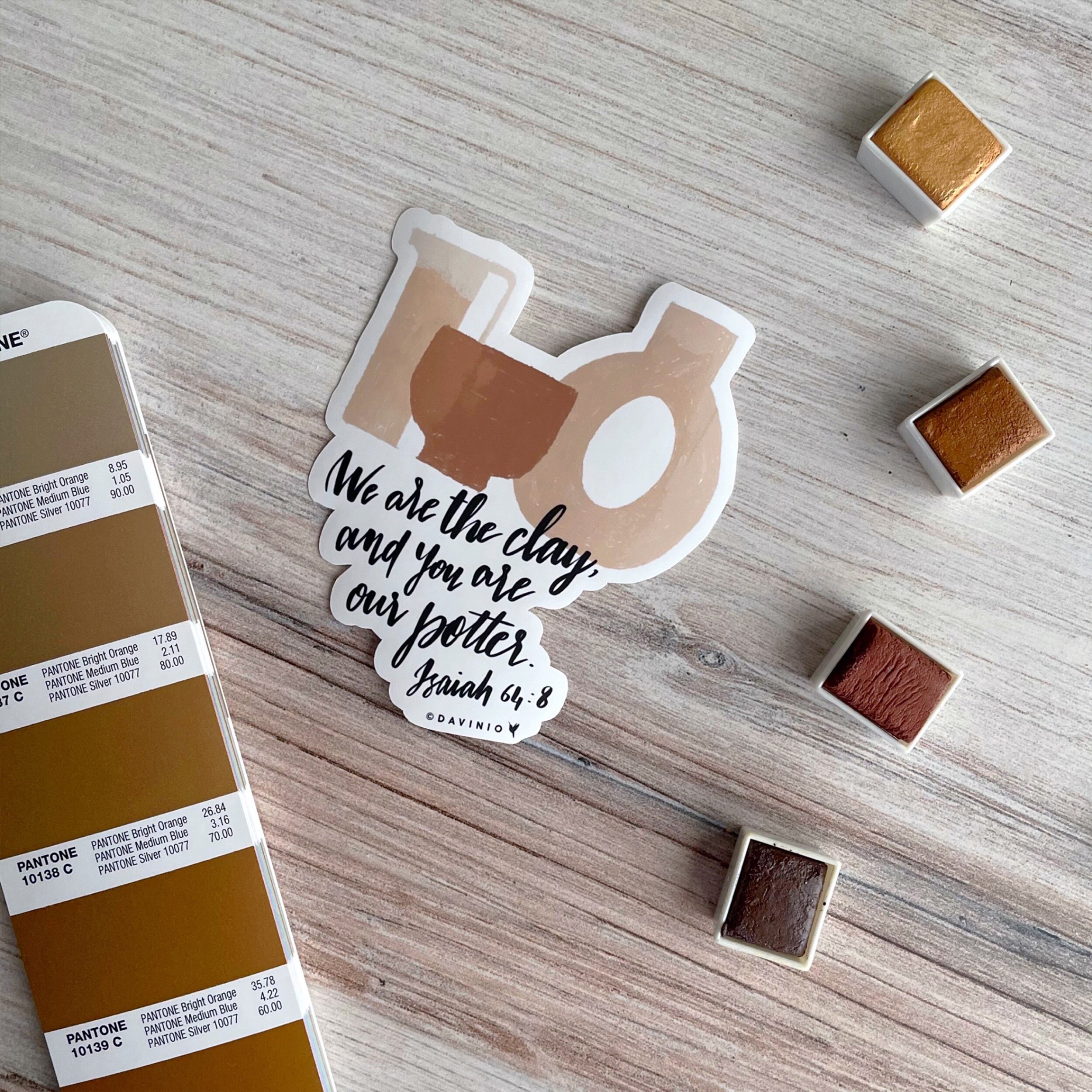 Hand Lettered Isaiah 64 8 Vinyl Sticker Lord Our Father We Are The Clay You Are The Potter The Work Of Your Hand Isaiah Bible Study Hand Lettered Isaiah 64 8 Vinyl Sticker Lord Our Father We Are The Clay You Are The Potter The Work Of Your Hand Isaiah Bible Study
