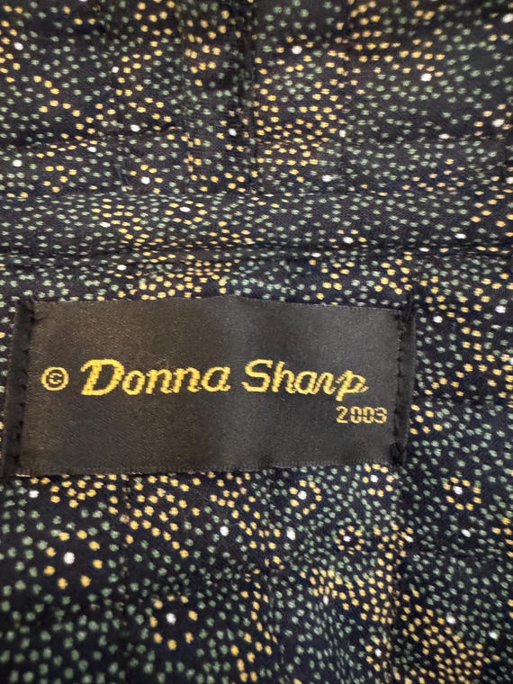 VTG Y2K Donna Sharp 2003 Boho Patchwork  Slouchy … - image 8