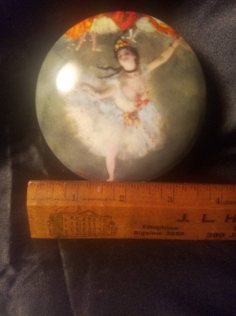 Goebel Artz Orbis Edgar Degas Danseuse trinket box