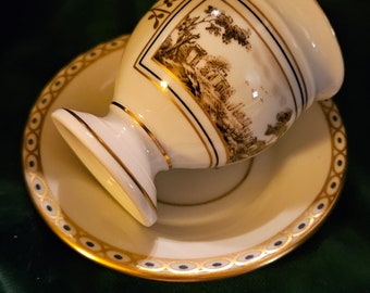 Richard Ginori Florence Italy Demitasse Cup and Saucer