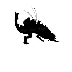 ThunderJaw Horizon Zero Dawn Verboden West, Cricut Silhouette shirts stickers