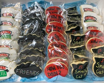 Friends inspired cookies