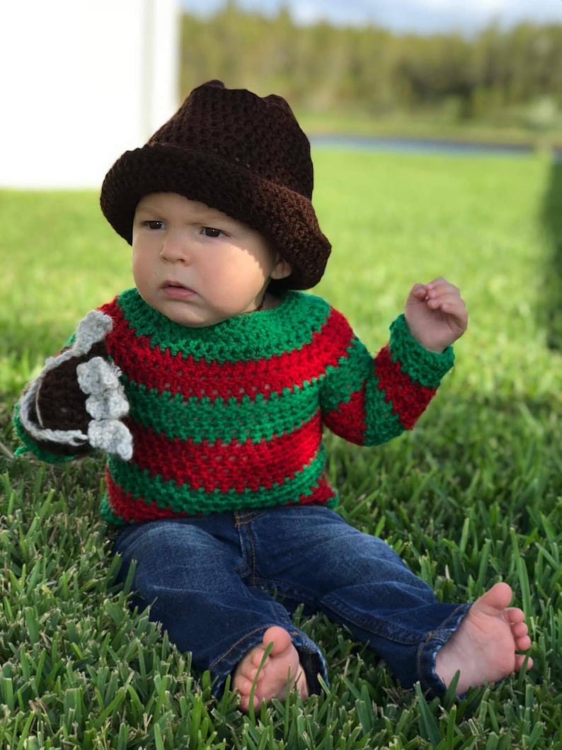 infant freddy krueger costume