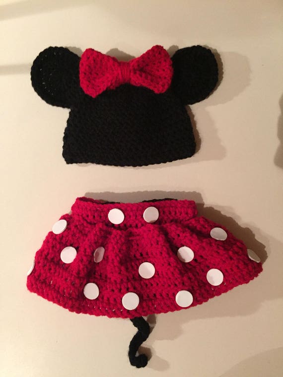 crochet minnie mouse dress