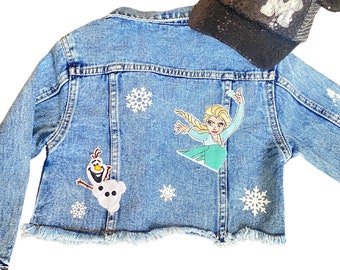 Kids Custom Clothing | Custom Jean Jackets | Personalized Clothing | Embroidered patches | Boy Jackets | Kids clothing | Kids jean jacket