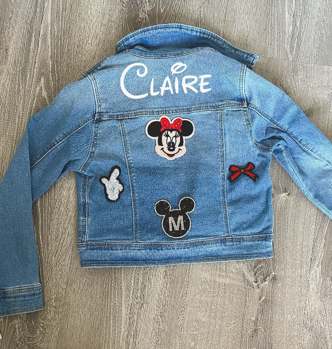 Denim KIDS CUSTOM Jean Jackets Baby Toddler with Embroidered Etsy