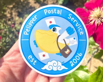 PMD Pelipper Postal Service Waterproof Sticker