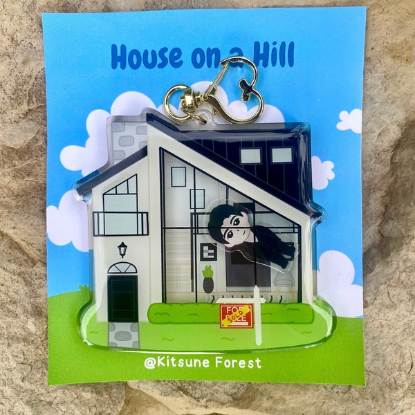 Eric Nam House on a Hill Epoxy Acrylic Shaker Charm