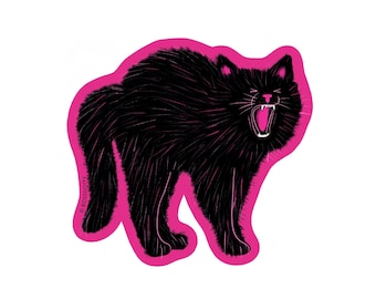 Halloween Cat Sticker