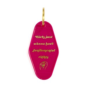 Fundamental Rights Motel Key Tag