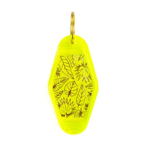 Botanicals Motel Key Tag