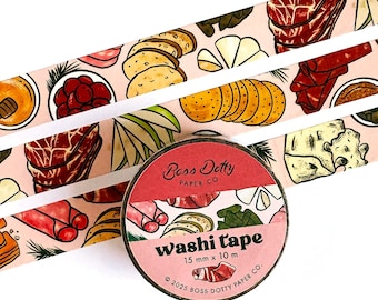 Charcuterie Washi Tape