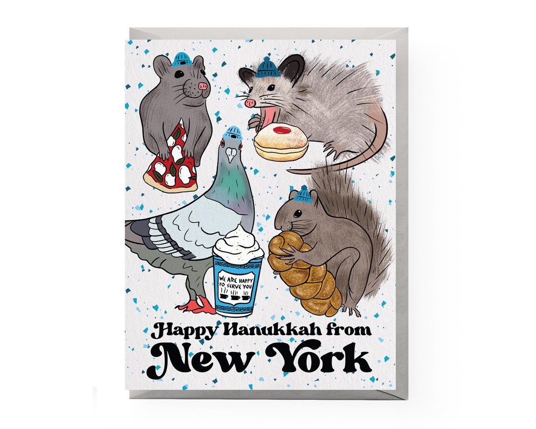 Hanukkah animal friends