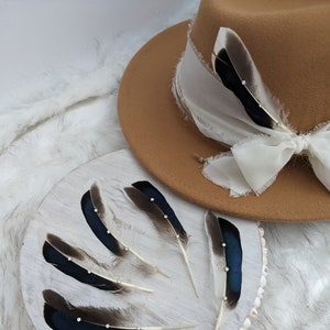 Rhinestone Feather Hat Accessory/Western Brooch/Hat Pin/Hat Jewelry/Lapel Pin /Hat Accessory/Rhinestone Feather /Gemstone Feather