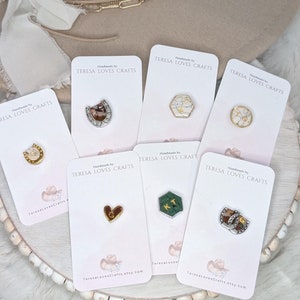 Alfileres de sombrero personalizados. Agregue sus iniciales a un alfiler de sombrero. Renueve su sombrero vaquero favorito. Alfiler de sombrero de regalo/Regalo personalizado