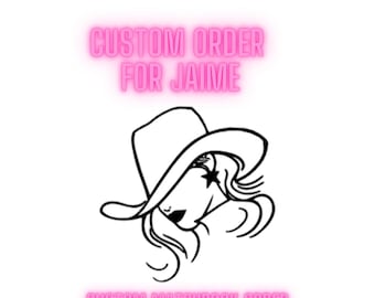 Custom matchbook order for Jaime - RESERVED