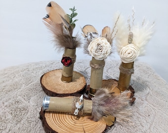 Hat Pins! Shotgun Shell and Feather Hat pin. Variety of Styles.  Hat Accessory/Western Brooch/Hat Pin/Hat Jewelry