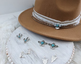 DIY Charm Hutband! Hutseide Hutband. Hut Accessoire! Fügen Sie zu Ihrem Lieblings-Western-Hut, Fedora, Floppy-Hut, Hut mit breiter Krempe hinzu