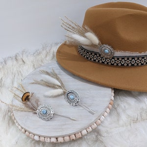 Concho Feather hat pins /Hat Accessory/Western Brooch/Hat Pin/Hat Jewelry/Lapel Pin /Boutonniere Pin/ Concho Pin