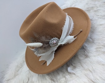 Pink stone  Concho Feather hat pins /Hat Accessory/Western Brooch/Hat Pin/Hat Jewelry/Lapel Pin /Boutonniere Pin/ Concho Pin