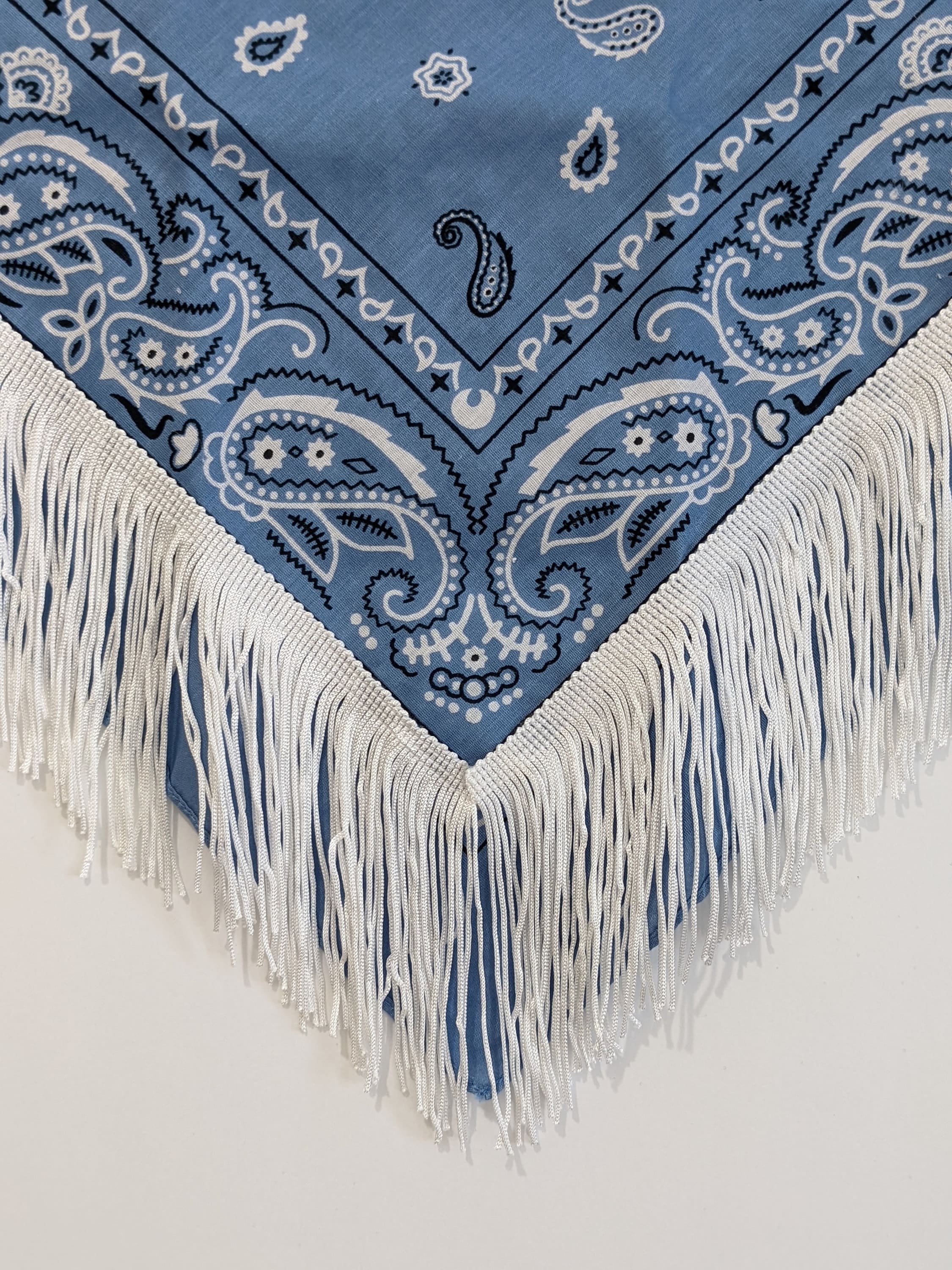 Fringe bandana accessory, multiple colors,  the perfect Western bandana for girls trip, Nashville, Girls night out, or Country Concert