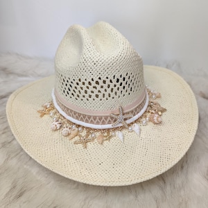 Cowgirl Strohhut / Cowgirl Strandhut / Cowgirl Hut / Strohhut / Strohhut / Strohhut
