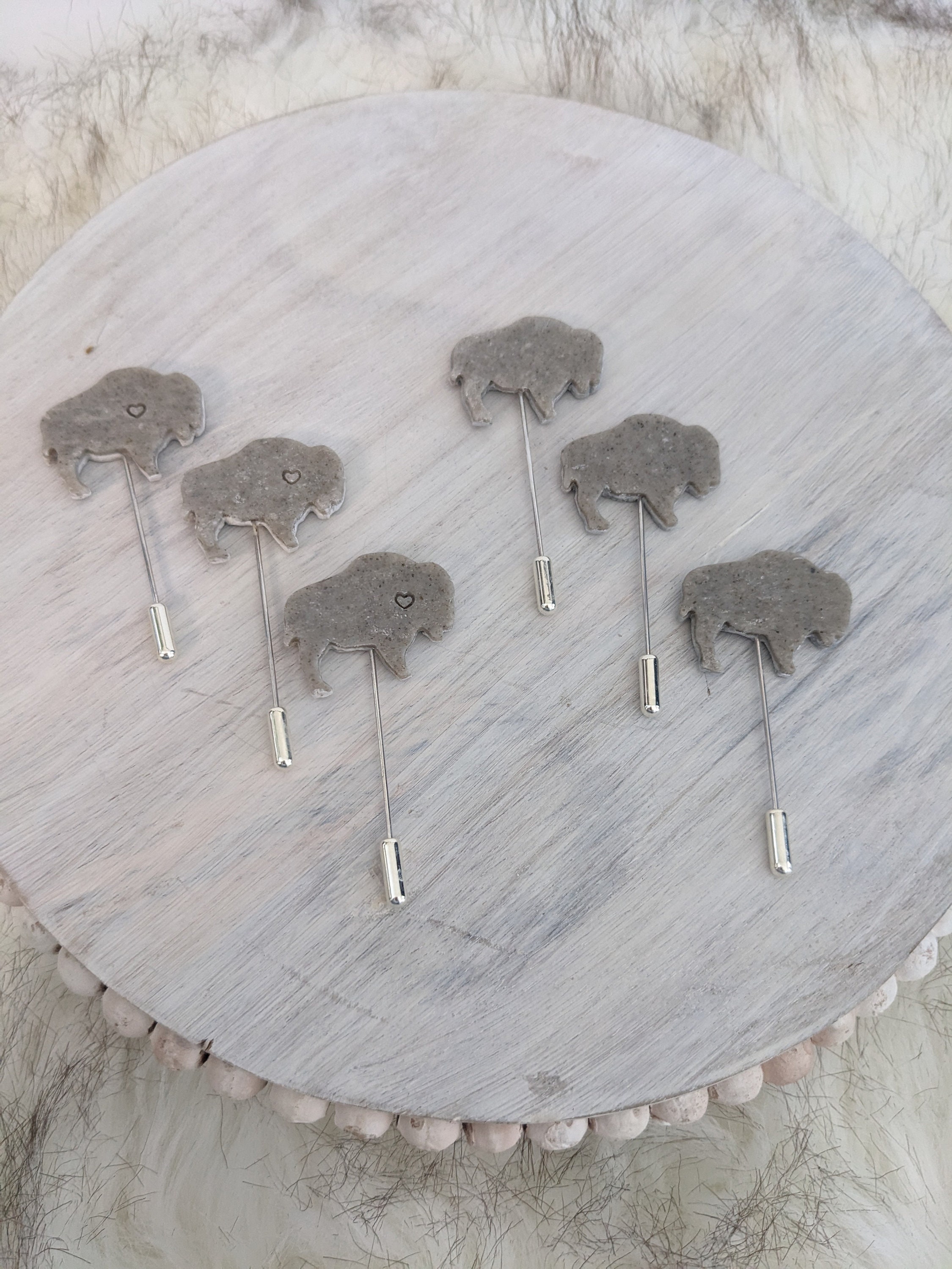 Buffalo Hat Pins. Update Your Favorite Western Hat. Pin to Shirt ...