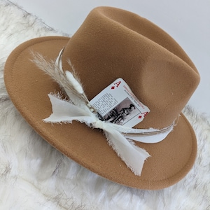 Cowboy Spielkarte.  Hut Band Accessoire. Cowboykarte für Hut.  Geben Sie Ihrem Lieblingswesternhut den letzten Schliff. Hut Accessoire/ Hut Dekor/Hut Schmuck