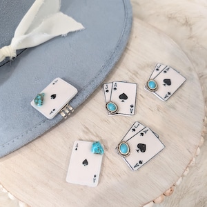 Playing card Magnetic Hat Clip
