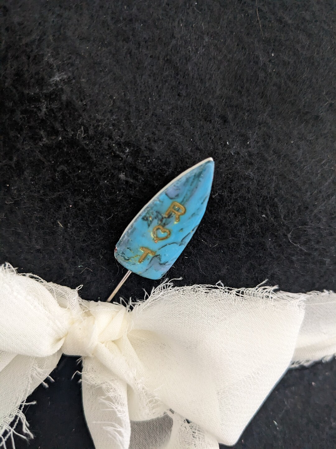 Personalized Custom Hat Pins. Add Your Initials to a Hat Pin. Update