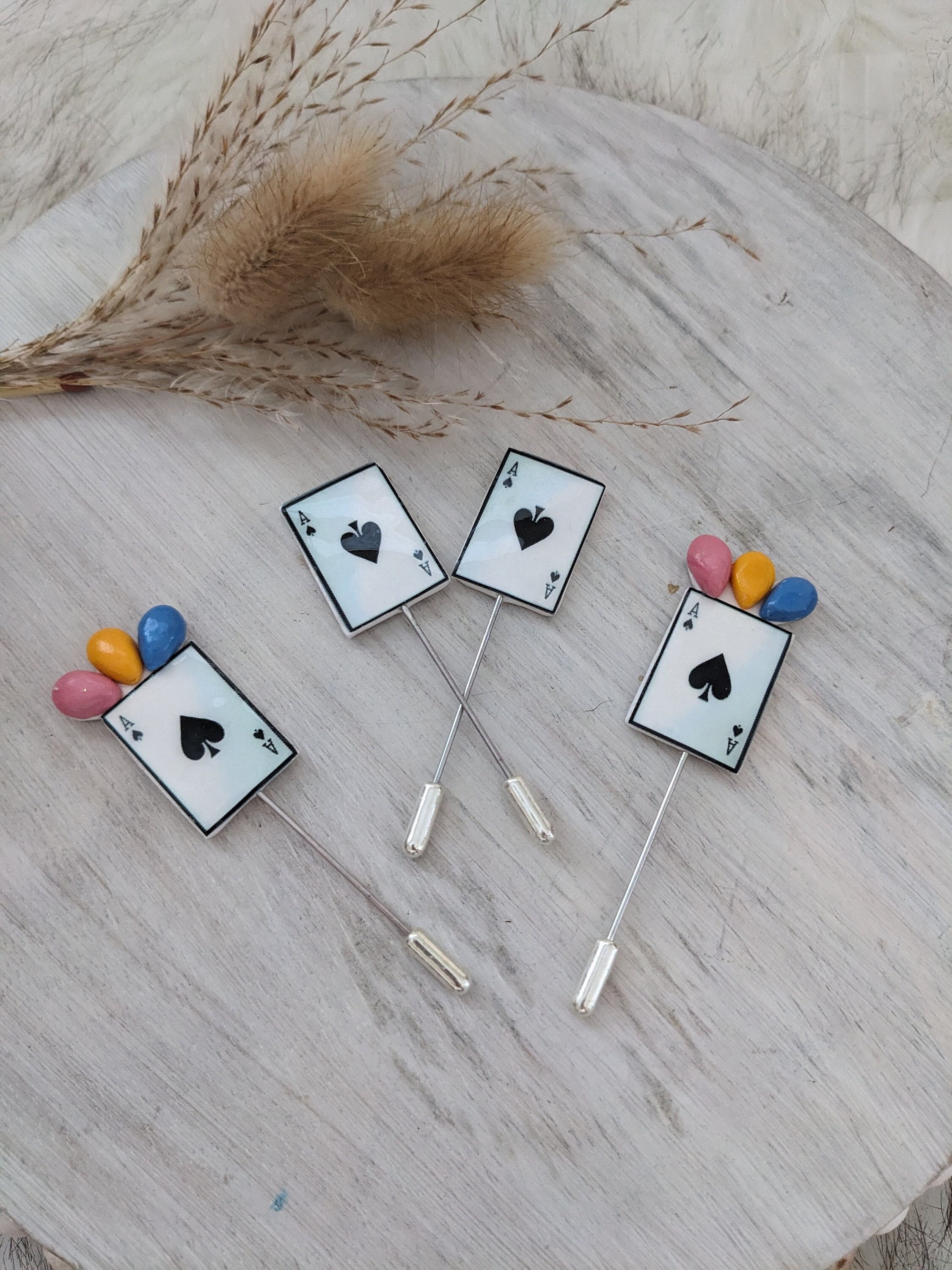 Pin Puse Wild Ace Hat Pins! Update Your Favorite Western Hat. Pin to Purse or ...